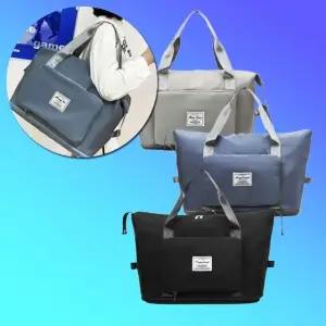 접이식 캐리어보조 짐가방 블루 (WFKB0TW)