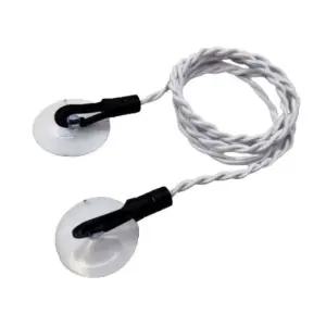 휴대용 흰색 캠핑 빨래줄 흡착식 와이어 여행 빨래 건조줄 (WFKA86A)