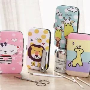 동물모양 캐릭터손톱깎이세트 네일케어 손톱깍이 (WFK9XPH)