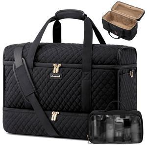 LOVEVOOK 여성용 대형 여행 더플백, 신발수납 위켄더 출산 병원용 기내용 요가 헬스 가방