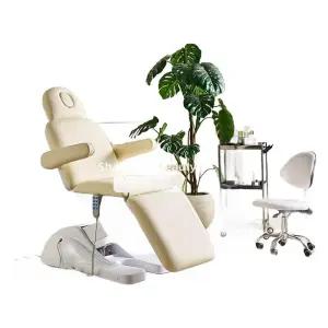 미용전동베드 마사지베드 왁싱 속눈썹 병원 기본형 반영구