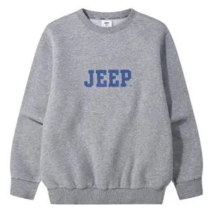 [셀러허브 1]지프키즈 sh06 기모 대문자 지프 보드곰 맨투맨  KQ4TSU852_MG