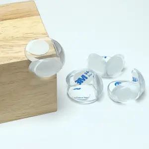 3M 투명 실리콘 모서리보호대 아기안전 가드 O타입