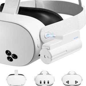 Meta Quest 2/3/3s 고속 충전 은행에 적합 대용량 내구성 VR 액세서리용 5000mAh
