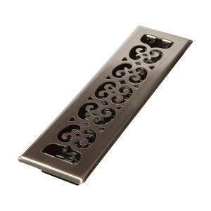 장식 격자 SPH212-NKL 플로어 레지스터, 2x12, 브러시드 니켈 마감