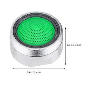 라포식 10 Pcs 24mm 주방 분지의 수도꼭지 통풍기 스플래시 방지 필터 메쉬 코어 워터 세이버 콘센트 액세