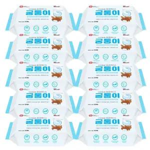 강아지 부드러운 비데 물티슈 엉덩이 30매입 10P 위생