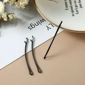 36p 물결 헤어실핀 블랙 검정 실핀