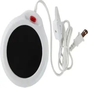 홈 엑스 머그 워머 데스크톱 가열 커피 차 - 캔들 왁스 워머(화이트)