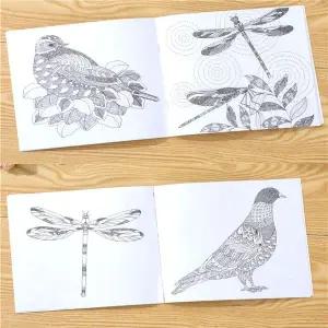 색칠 공부 놀이 도안 만다라 색칠하기 크로키북 취미 드로잉북