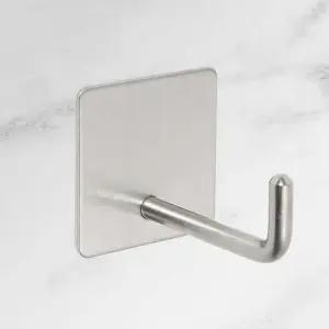 스텐 사각 벽걸이 후크 5p세트(4.5x4.5x6cm) 벽고리 생활용품 가정용품 생필품