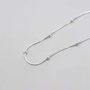 (Silver925) Basic ball anklet 실버 발찌 팔찌 액세서리 주얼리 쥬얼리 데일리