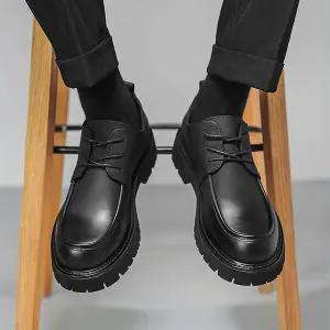 [모로엠] 어반 감성 남성 스퀘어토 로퍼 DMC-SE-QDD302