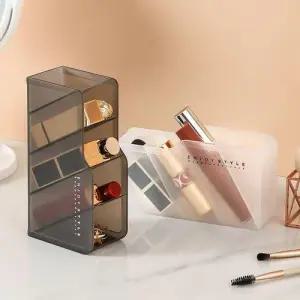 화장품 정리 보관 함 화장 대 립스틱 수납 트레이 W9A365D