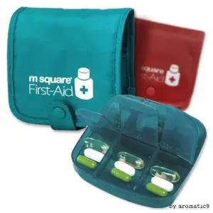 휴대용 알약통 약 분실방지 알약 약통 7칸