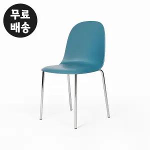 [벤티스가구]네온 의자 4개세트 예쁜 1인용 식탁 체어 예쁜 주방 인테리어 모던(이태리블루)
