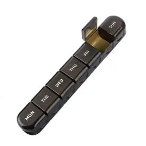 신형 일주일 알약 보관함 휴대용 약통 보관 요일별 투명