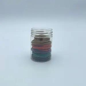 [콩심팥심]ksr 헤어악세사리 고무줄 머리끈 오색 4.5cm 50pcs