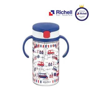 [리첼]릿첼 AQ 빨대컵 320ml 네이비블루