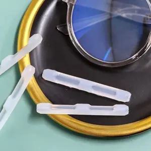 이중 커버 투명 안경 다리 실리콘 (WFKB42X)