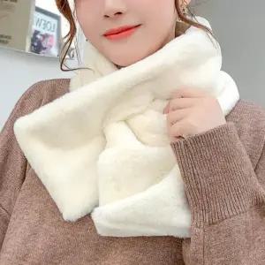 여성 따뜻한 데일리 목도리 털 머플러 넥워머 방한 겨울목도리