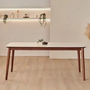 [신세계라이브쇼핑]동서가구 로라 원목 세라믹 식탁 1800 DF927577