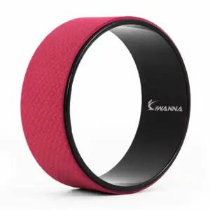 요가휠 요가용품 테스휠 버건디 요가도구