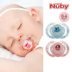 몬스터 야광노리개 젖꼭지(0-6개월)(2P)_컬러몬스터