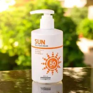 고품질 얼굴+바디 선케어 겸용 푸드어홀릭 데일리 선크림 펌 (WFKB6X3)