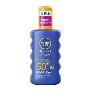 스킨케어 NIVEA SUN 선 스프레이 프로텍션 및 케어 SPF 50윤기 생기 보습, 200ml