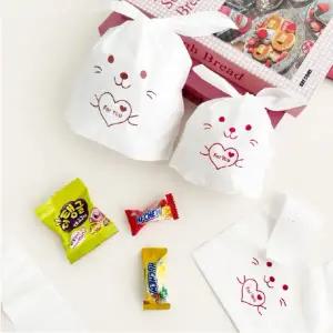 유치원 파티에 강력 토끼 간식 구디백 답례품 선물 간식포장 어린이집 할로윈 단체 생일 할로윈