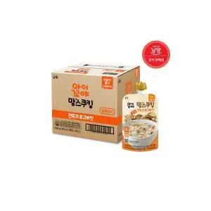 맘스쿠킹 유아 이유식(9개월~) 전복과표고 100g 10입