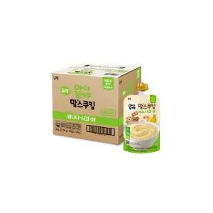 맘스쿠킹 유아 이유식(6개월~) 바나나사과배 100g 10입