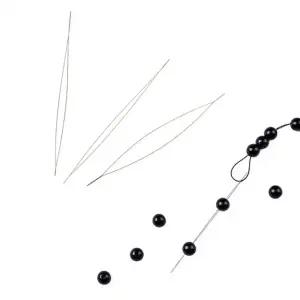 비즈바늘 만들기 배바늘 인기 악세사리 비딩바늘 단추 잇템