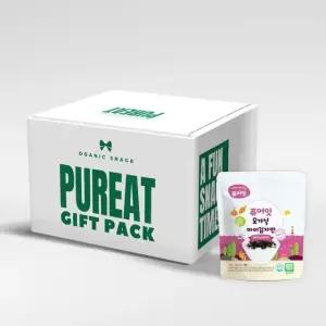 (선물세트) 퓨어잇 오가닉 아이김자반 7팩세트 선물용 간식박스 (WFKBPBJ)