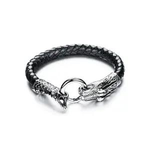 남성 플랫폼 유니크 가죽 팔찌OC HgV9+8ifJ