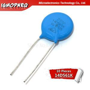 10pcs 배리스터 14D561K 560V piezoresistor
