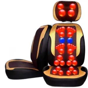 의자형 안마기 경추 목 베개 전신 쿠션 시트 패드 포함 업드