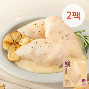 [아임닭] 닭가슴살 맛있는 소스퐁닭 갈릭마요 100g 2팩