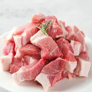 1월 9일 순차출고 [대명축산식품] 국내산 한돈 냉동 뒷다리살 찌개용 500g