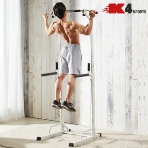 K4스포츠 K4-304 치닝디핑 철봉 턱걸이 풀업바 푸샵 팔 가슴 운동 팔굽혀펴기 바