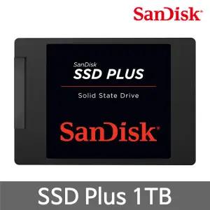 샌디스크 SSD PLUS 1TB 1테라 노트북 데스크탑용 하드디스크 SSD내장하드