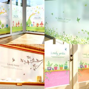 [리빙쿠폰] [제제데코]창문시트지 반투명 유리창시트지 칼라안개