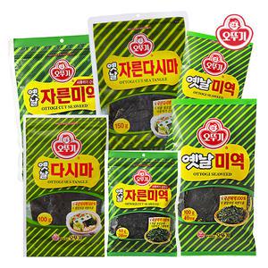 오뚜기 옛날 미역 150g x3개 자른미역 /해표 완도 다시마