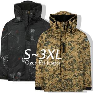 방수 야상 패딩 점퍼 오버핏 빅사이즈 겨울 자켓 상의 캠핑 등산 낚시 방한 기모 작업복 방한복 밀리터리