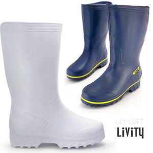 LIVITY 경량 방수 부츠 장화 작업화레인부츠 R4134