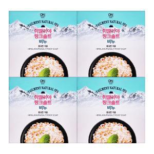엘지 온더바디 히말라야 핑크솔트 비누 90g 4개입 X 1개