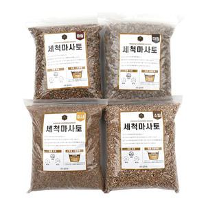 세척마사토(1.5kg) 분갈이배양토 분갈이흙 원예용 상토 마사토 화분흙 난석