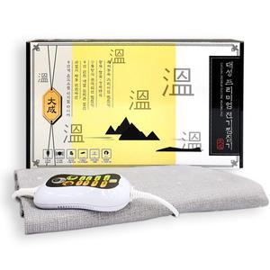 대성 프리미엄 전기 찜질기 국산 특허 4선 실리콘 열선 온열 허리 무릎 어깨 전기 찜질팩 매트