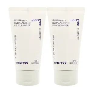 이니스프리 블루베리 리밸런싱 5.5클렌저 폼100ml (1+1)2개